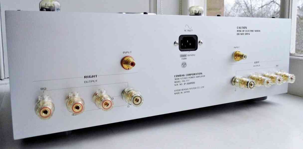 Combak Harmonix Reimyo PAT-777 300B Stereo Power Amplifier  - foto 4