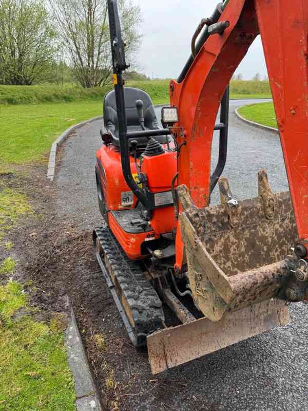 Bagr Kubota K008-3 Micro - foto 3