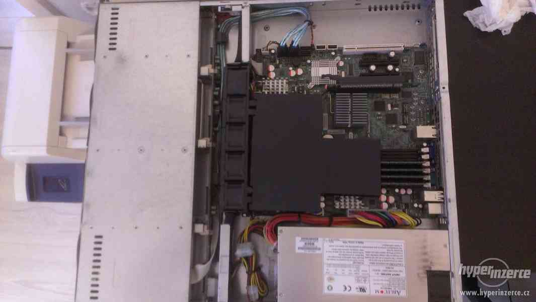 1U Supermicro x7dca-l, server, Xeon L5420 2.5 Ghz 16GB - foto 2