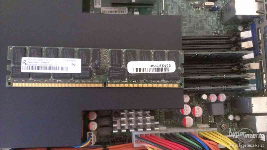 1U Supermicro x7dca-l, server, Xeon L5420 2.5 Ghz 16GB - foto 6