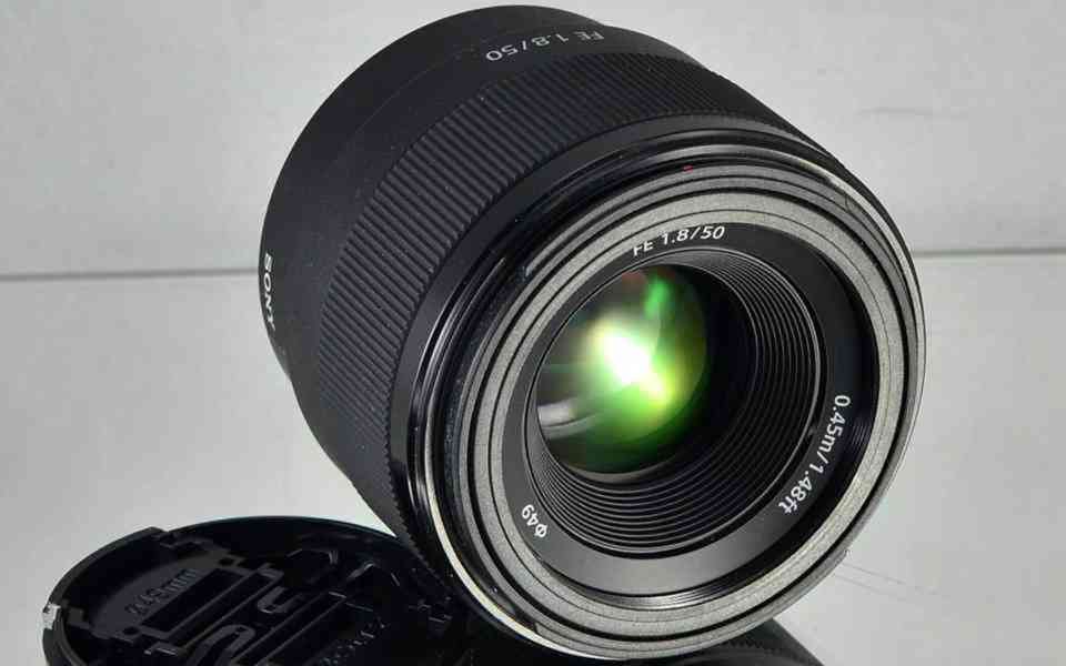 Sony FE 50mm f/1,8 *Full-frame*Pevný *E mount - foto 3