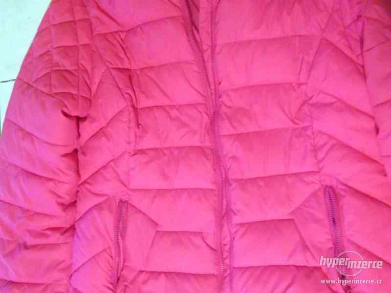 Zimní bunda Růžová - foto 1