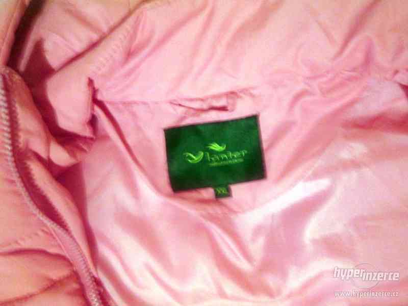 Zimní bunda Růžová - foto 2