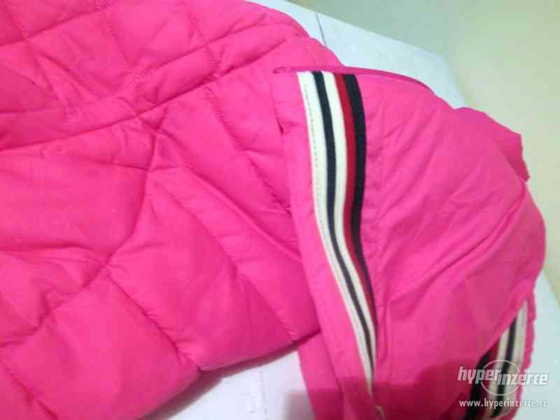 Zimní bunda Růžová - foto 3