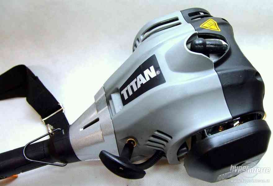 Titan TTL488GDO 25cc ohýbaná hřídelová benzina 2-v-1 trávník - foto 2
