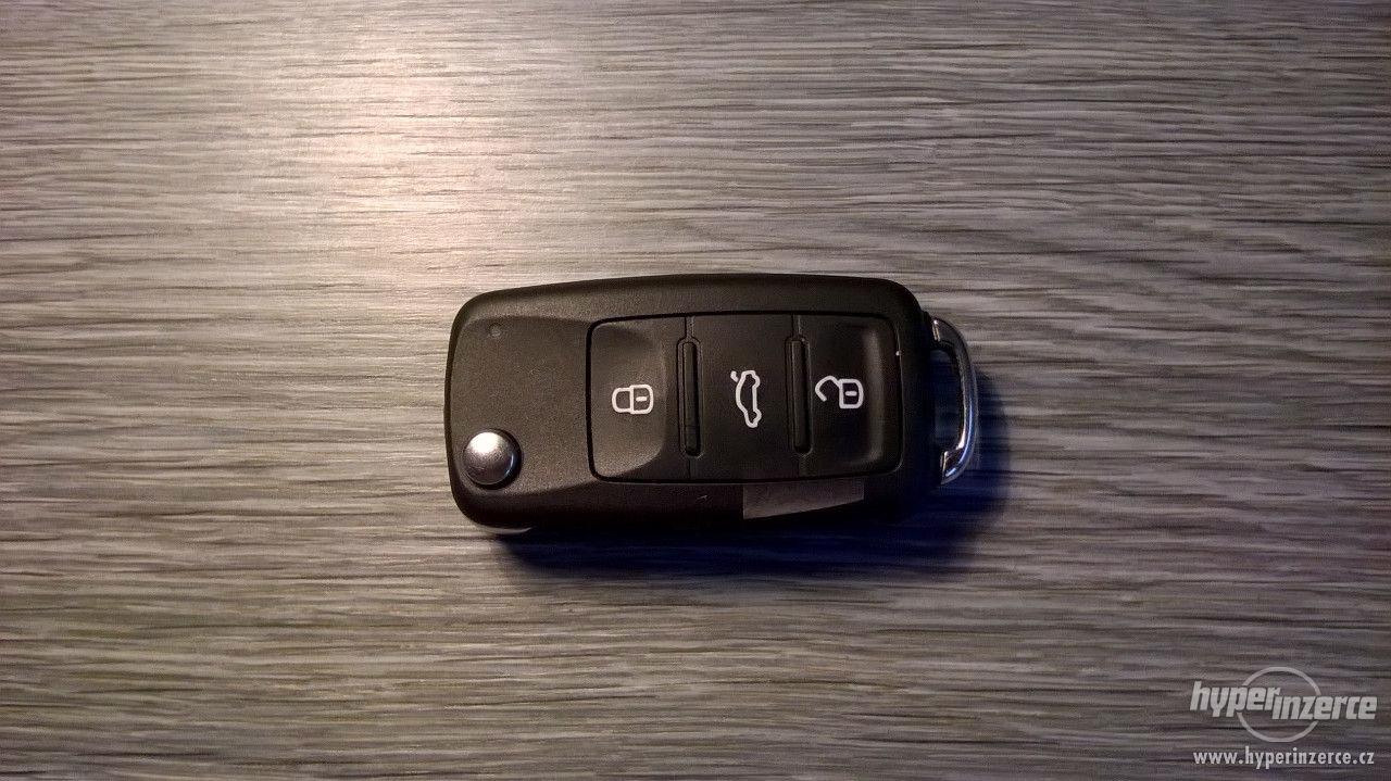 Vystřelovací klíč VW 5K0837202E - Golf 6 Tiguan EOS - foto 1