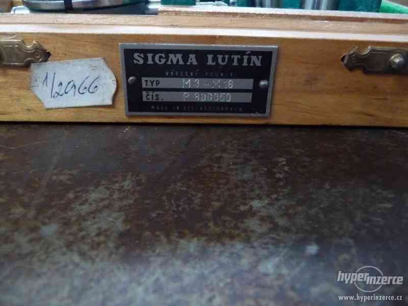 Stavitelný závitový třmenový kalibr Sigma Lutín - foto 3
