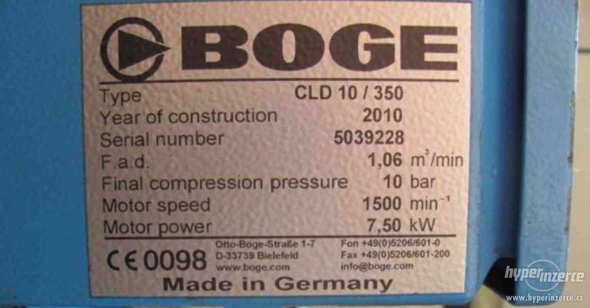 Zánovní šroubový kompresor BOGE C 10 LDR-10-350 - foto 3