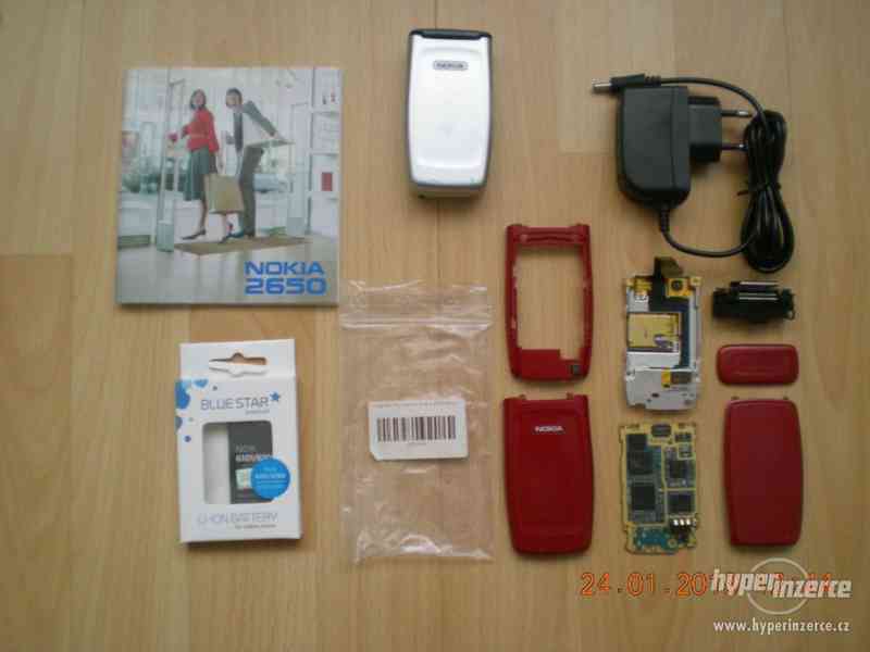 Nokia 2650 - plně funkční telefony z r.2004 od 350,-Kč - foto 16