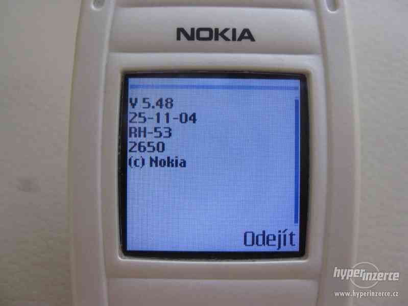 Nokia 2650 - plně funkční telefony z r.2004 od 350,-Kč - foto 33