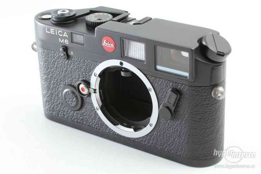 Leica M6 0,72 ČERNÝ dálkoměr 35mm filmová kamera JAPAN - foto 3
