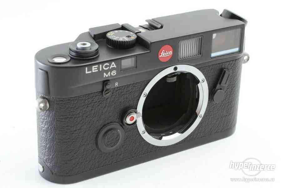 Leica M6 0,72 ČERNÝ dálkoměr 35mm filmová kamera JAPAN - foto 4