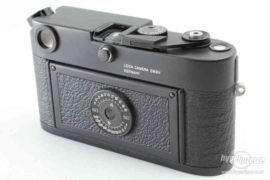 Leica M6 0,72 ČERNÝ dálkoměr 35mm filmová kamera JAPAN - foto 5