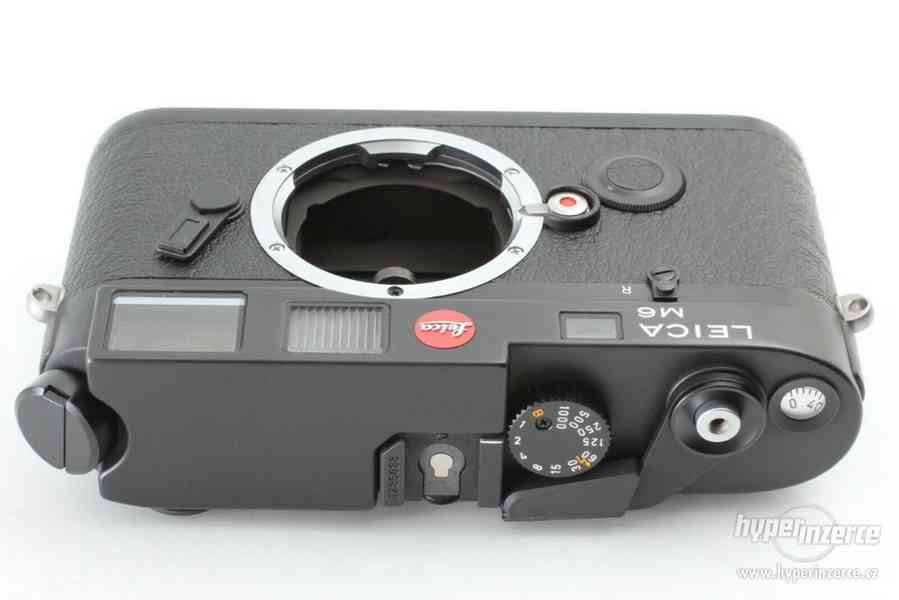 Leica M6 0,72 ČERNÝ dálkoměr 35mm filmová kamera JAPAN - foto 8