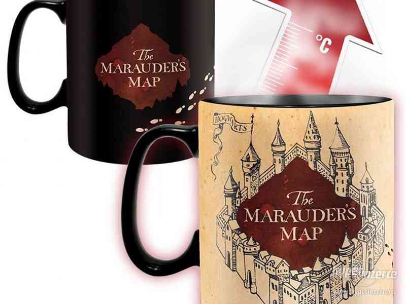 Hrnek Harry Potter Marauders map - měnící se - foto 1