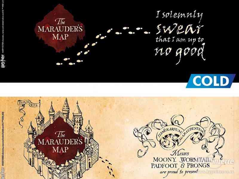 Hrnek Harry Potter Marauders map - měnící se - foto 2