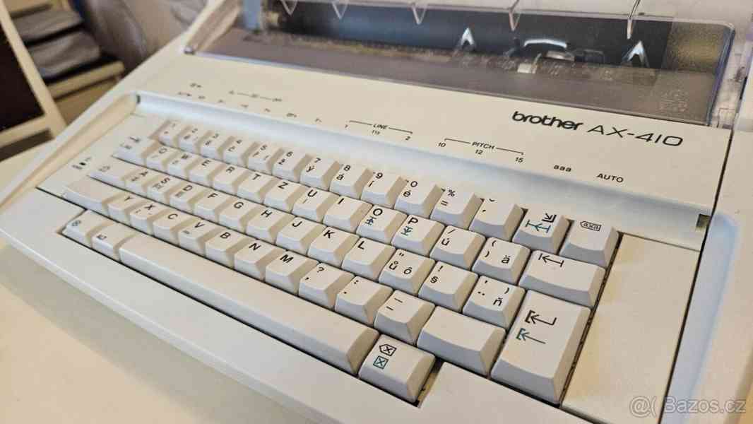 Elektronický psací stroj Brother AX-410 - foto 8