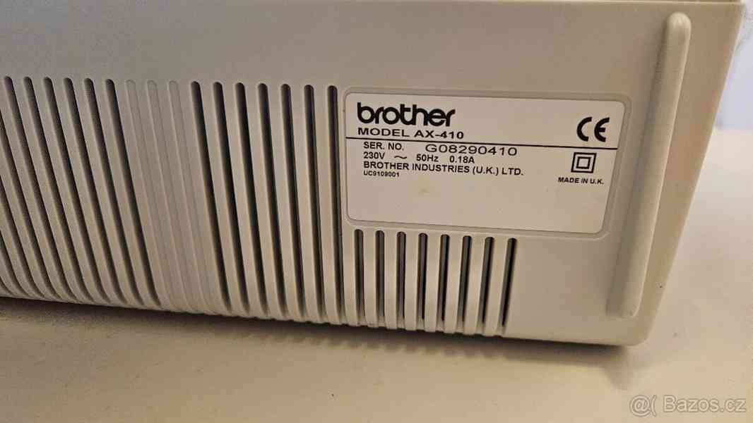 Elektronický psací stroj Brother AX-410 - foto 6