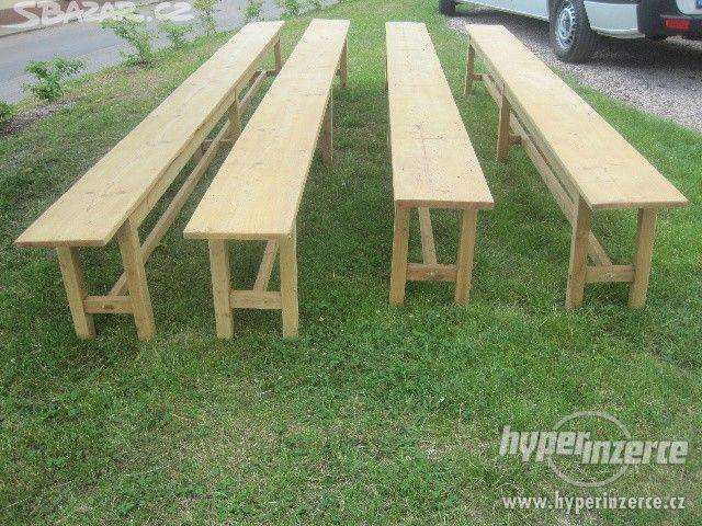 Nabízím krásné smrkové lavice - foto 2