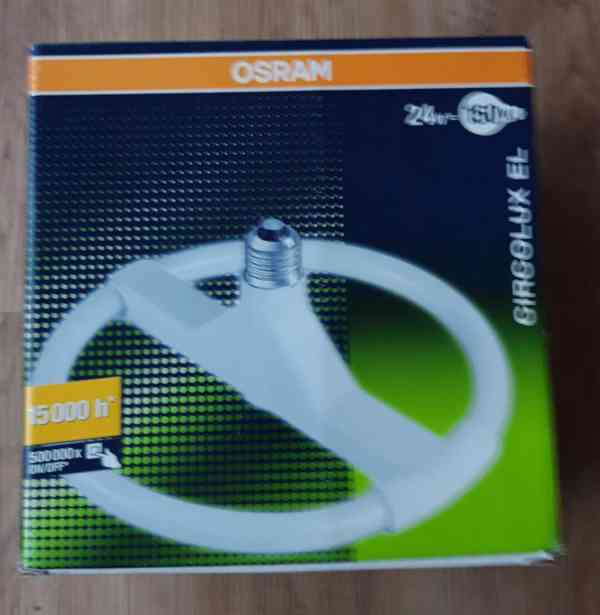 Prodám kruhovou úspornou žárovku Osram 24Watt - foto 2