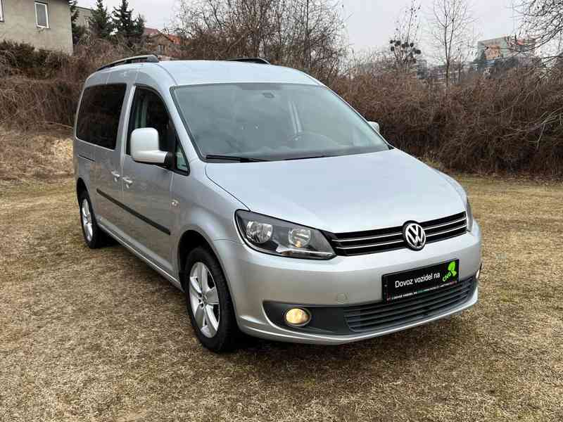 VW Caddy MAXI 2,0 MPI CNG + benzín - 7 míst - TOP CENA  - foto 5