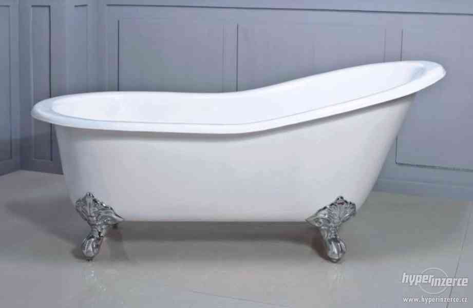 Retro / Vintage Litiová vana Slipper bath 170cm - foto 1