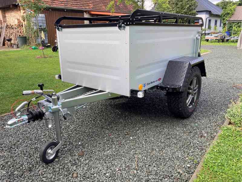 Přívěsný Vozík OFFROAD CAMPING s Nosičem na Stan Böckmann  - foto 6