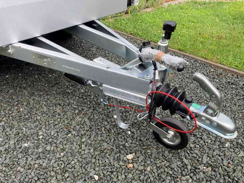 Přívěsný Vozík OFFROAD CAMPING s Nosičem na Stan Böckmann  - foto 4