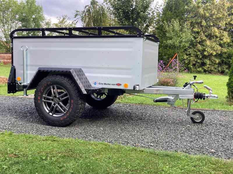 Přívěsný Vozík OFFROAD CAMPING s Nosičem na Stan Böckmann 