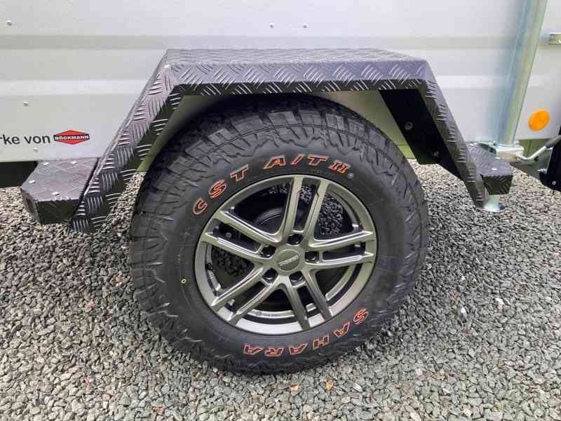 Přívěsný Vozík OFFROAD CAMPING s Nosičem na Stan Böckmann  - foto 9