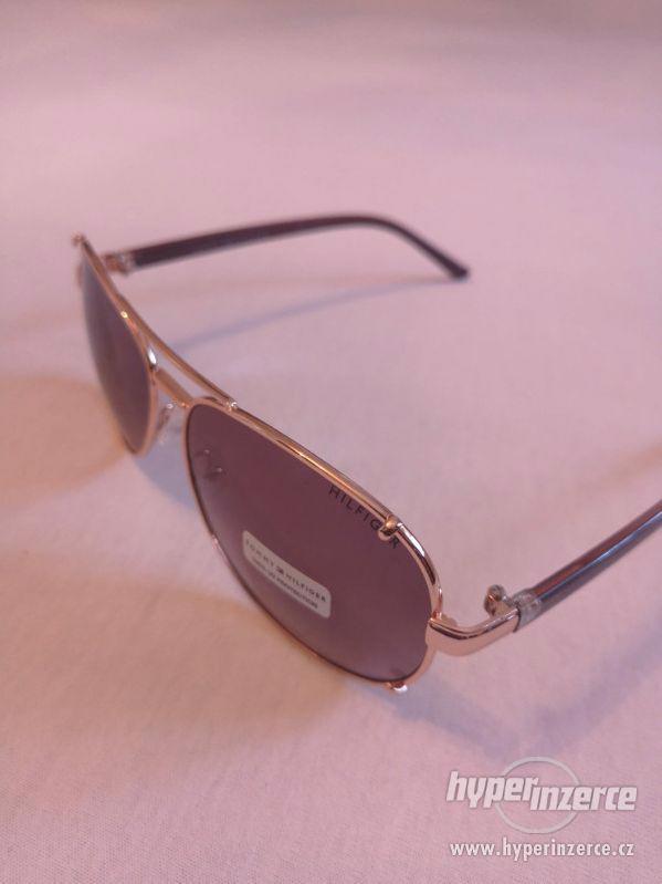 Nové brýle zlaté kovové TOMMY HILFIGER - foto 2