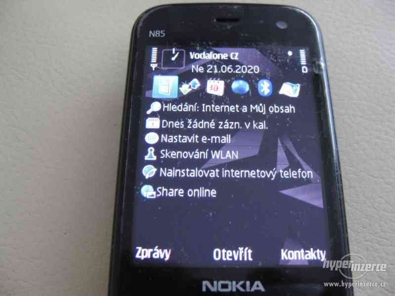 Nokia N85 - plně funkční výsuvný mobilní telefon z r.2008 - foto 4