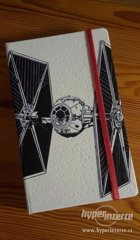Notes Star wars Tie linkovaný 13x21 cm - foto 1