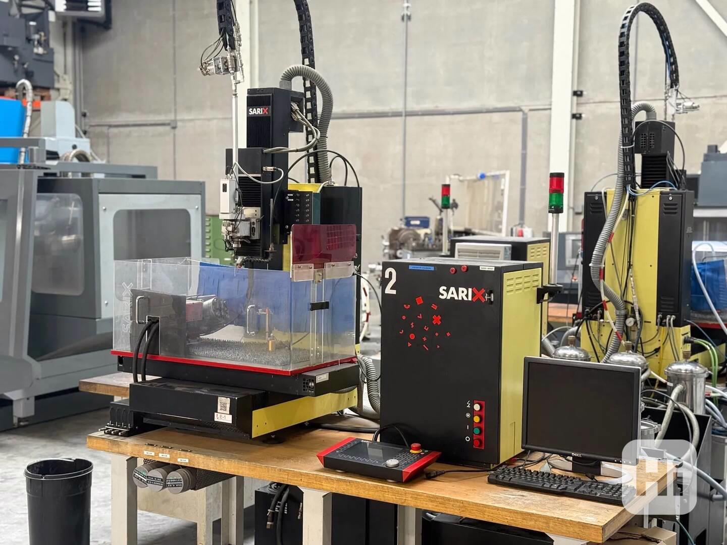 SARIX SX200 HPM – CNC mikro-EDM obráběcí centrum, 3D - foto 1