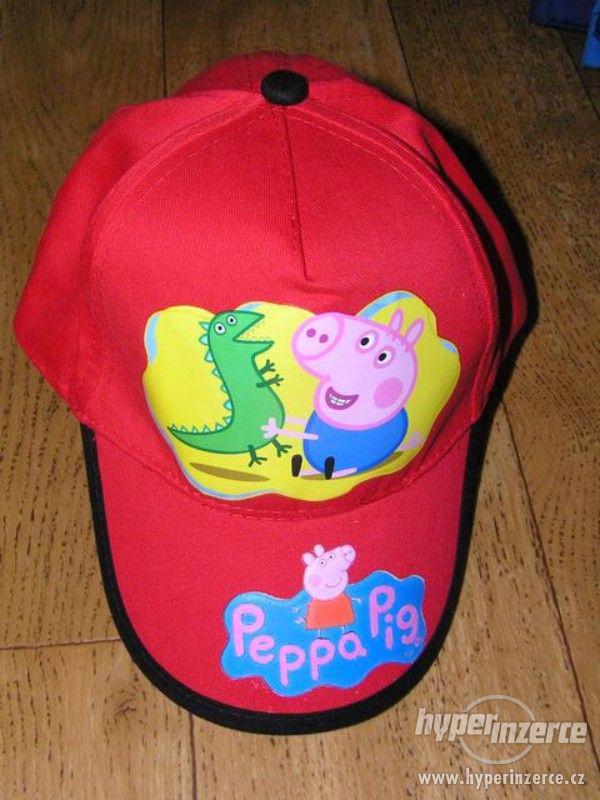 Kšiltovky s Peppa Pig kluk holka 3-6let - foto 3