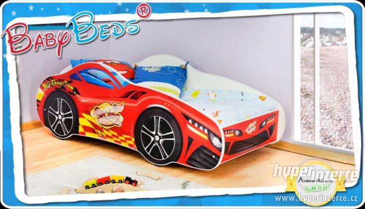 detska postel autopostel 140x70 kompletni NOVA