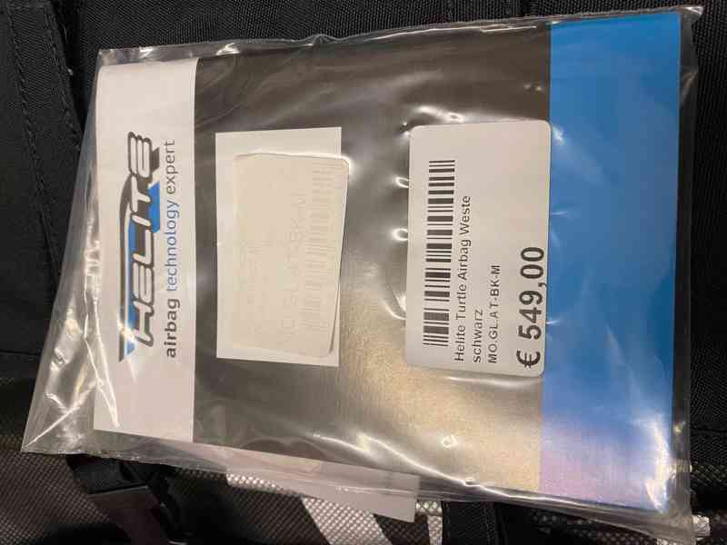 Airbagová ochranná vesta HELITE M nová - foto 3