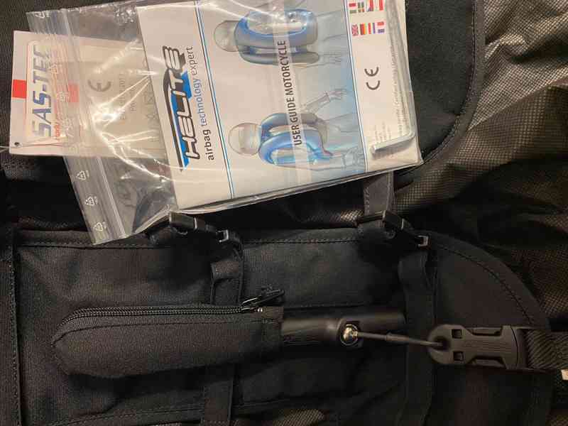 Airbagová ochranná vesta HELITE M nová - foto 5