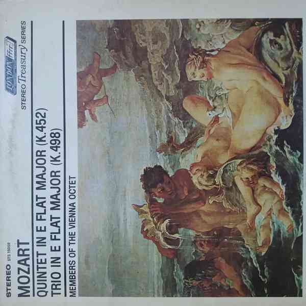 Mozart- Kvintet Es dur (K.452)/Trio Es dur (K.498) vinyl LP  - foto 1