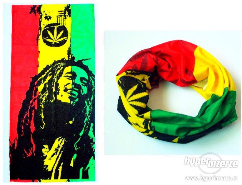Bob Marley multifunkční šátek 13 v 1 - foto 1