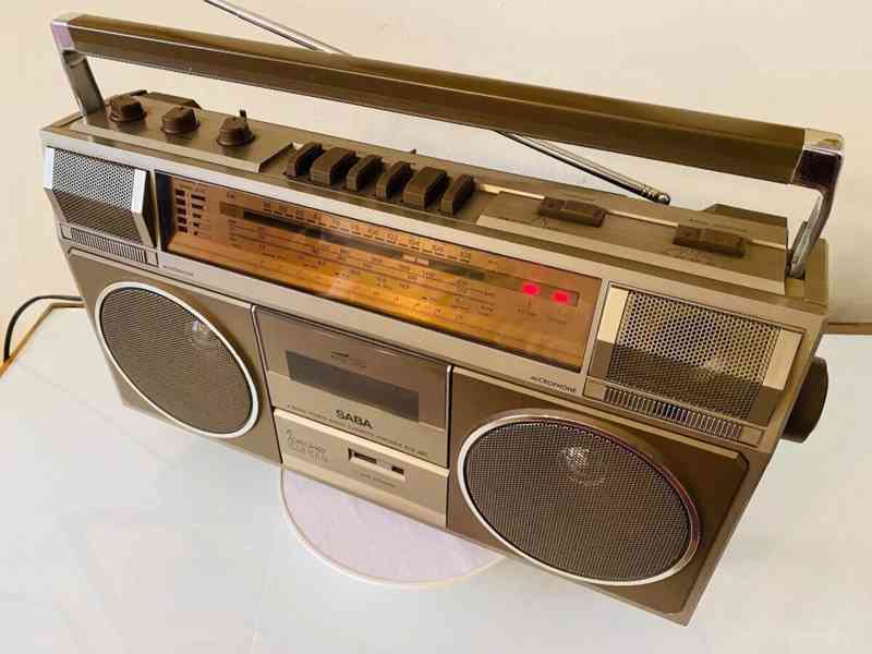 Radiomagnetofon Saba RCR 480, rok 1983 - foto 14