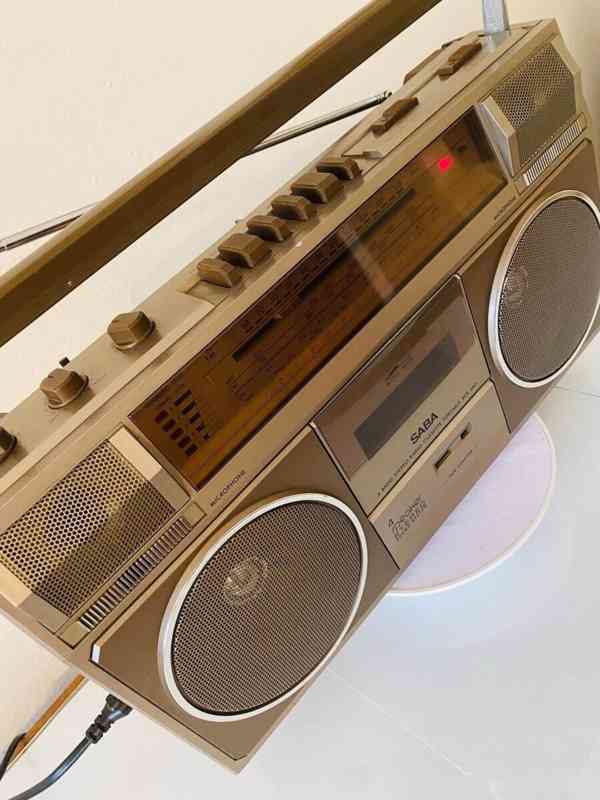 Radiomagnetofon Saba RCR 480, rok 1983 - foto 1