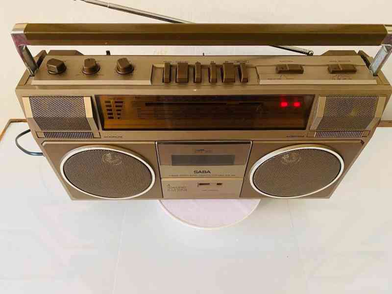 Radiomagnetofon Saba RCR 480, rok 1983 - foto 8