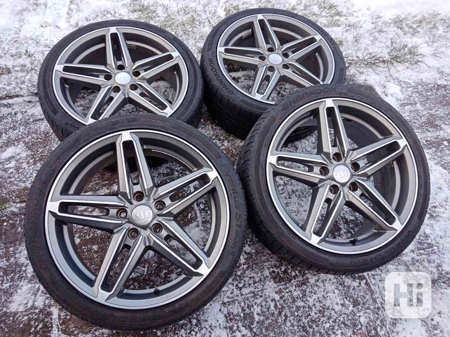 Obutá Alu kola 18ky 5x112 AUDI VW ŠKODA MERCEDES SEAT BMW - foto 1