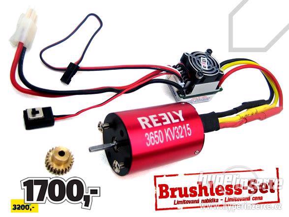 Brushless motor s regulátorem a ventilátorem - foto 1