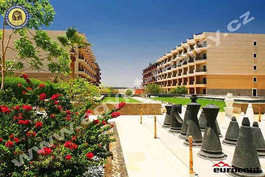 Egypt - Hurghada, apartmán 2+kk v luxusním resortu s pláží - foto 14