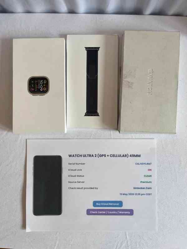 Apple Watch Ultra 2 GPS + Cellular 49 mm s řemínkem Black... - foto 2