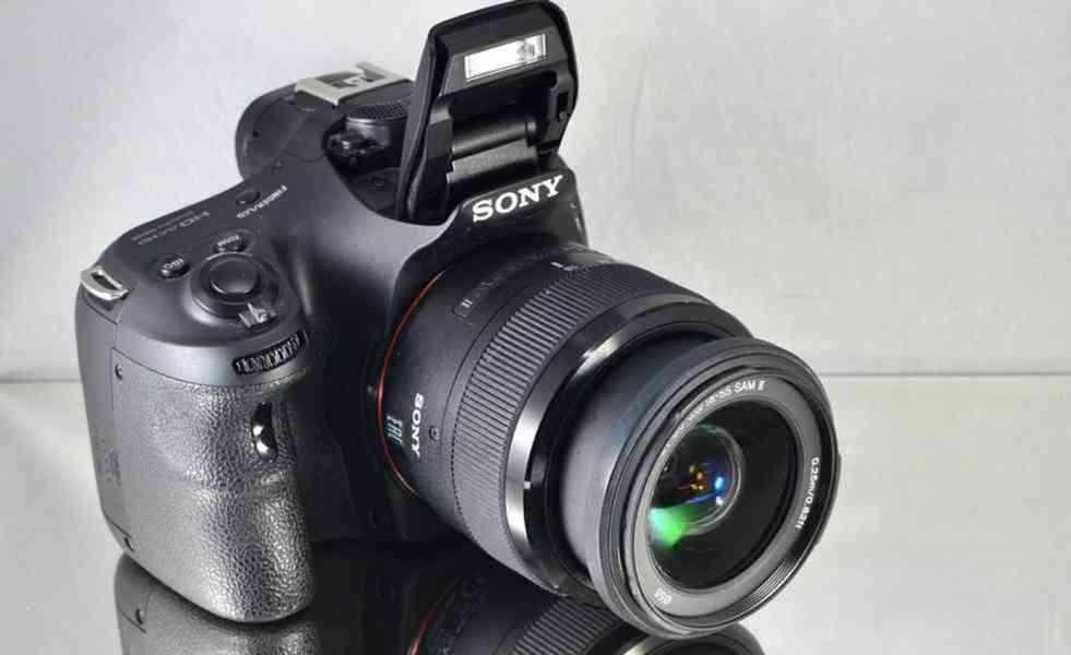 Sony SLT-A58 +Objektiv DT18-55mm *Brašna*3650 Exp. - foto 5