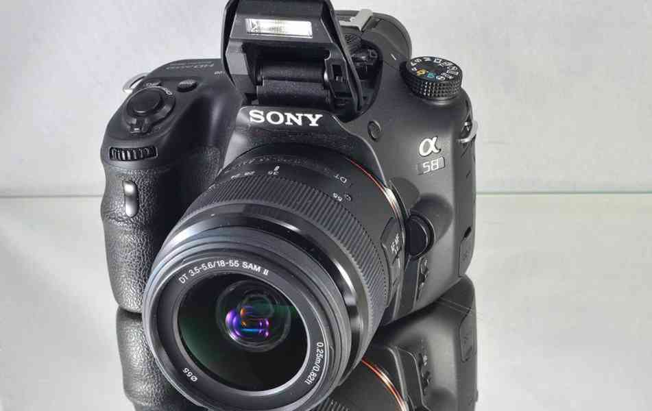 Sony SLT-A58 +Objektiv DT18-55mm *Brašna*3650 Exp. - foto 6