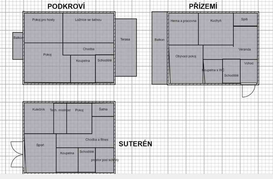 Pronájem RD se zahradou, po rekonstrukci - Jakub(Kutná Hora)